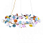 Люстра подвесная Loft It Matisse 10008/1300 mult 90Вт 18 лампочек G9