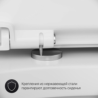 Унитаз подвесной AM-PM Awe C111738WH ободковый без сиденья