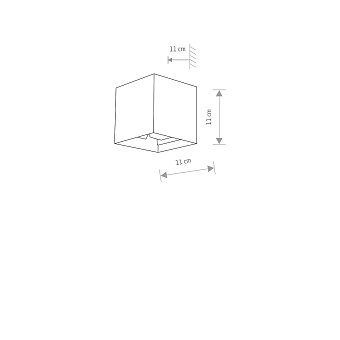 Светильник фасадный Nowodvorski Lima 9510 6Вт IP54 LED белый