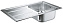 Мойка кухонная GROHE K400 31570SD0 86х50см сталь/хром