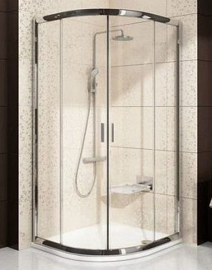 Угловое ограждение RAVAK Blix BLCP4 3B270U00ZG 190х90см стекло металл