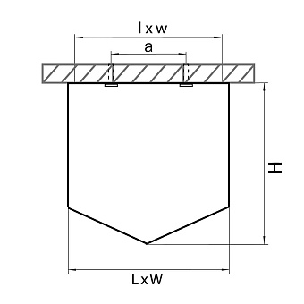 Светильник точечный накладной Lightstar Quadro 211479 12Вт LED