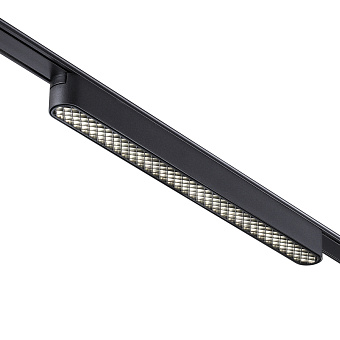 Трековый светильник Novotech SHINO 359082 SMAL 18Вт LED чёрный для низковольтного трека