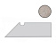 Плинтус Atlas Concord Италия Kone AUO6 Pearl Battiscopa Sag.Dx. 30х7,2см 0,259кв.м.