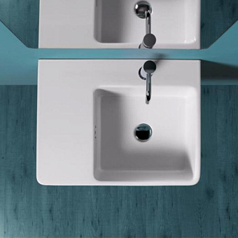 Раковина подвесная SIMAS Top E Lavabi D'Arredo QU60D*1 bi 60х45см