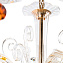 Люстра подвесная CRYSTAL LUX CATARINA CATARINA SP8 V2 GOLD/TRANSPARENT-COGNAC 480Вт 8 лампочек E14