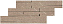 Керамическая мозаика Atlas Concord Италия MARVEL STONE AS49 Desert Beige Brick 3D 59х30см 0,7кв.м.