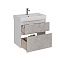 Тумба под раковину напольная LEMARK Combi LM03C80T-Beton 44х74,4х65см