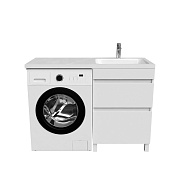 Тумба с раковиной IDDIS Optima Home OPH12RBi95K 48х120х89см