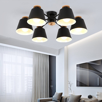 Люстра ImperiumLOFT Scad 196821-26 360Вт 6 лампочек E27