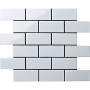 Керамическая мозаика Starmosaic Homework A1001G White Glossy 29,4х28,8см 1,02кв.м.