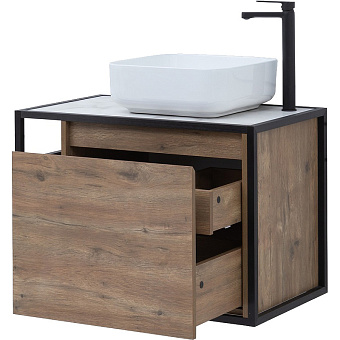 Тумба под раковину подвесная AQUANET Nova Lite Loft 261657 44х75х51,8см