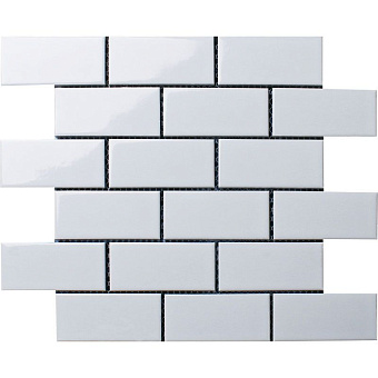 Керамическая мозаика Starmosaic Homework A1001G White Glossy 29,4х28,8см 1,02кв.м.