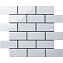 Керамическая мозаика Starmosaic Homework A1001G White Glossy 29,4х28,8см 1,02кв.м.