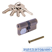 Цилиндр ключ-ключ APECS Standart 60 Z-AB 60мм бронза