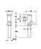 Сливной клапан GROHE 37139000 одинарная кнопка