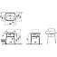Столешница VITRA PLURAL 62561 Керамика 49х69см матовый белый