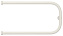 Полотенцесушитель СУНЕРЖА П-образный 30-4003-3265 белый матовый
