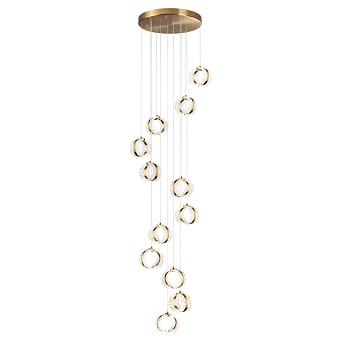 Люстра каскадная Odeon MIRAGE 5030/83L 83Вт 1 лампочек LED