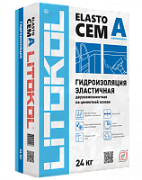 Гидроизоляция LITOKOL ELASTOcem 24кг