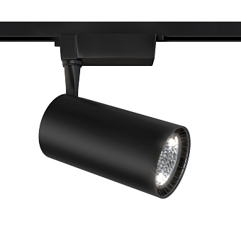 Трековый светильник Maytoni Vuoro TR003-1-40W3K-B 36,3Вт LED чёрный для однофазного трека