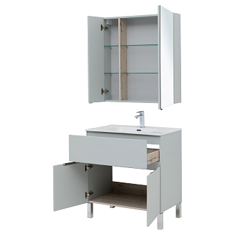 Мебель для ванной AQUANET Алвита New 274211 серый