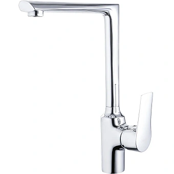 Смеситель для кухни Maxonor MN4073 поворотный излив хром