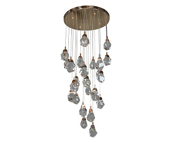 Люстра каскадная KINK Light Джела 07863-24A,33 120Вт 24 лампочек LED