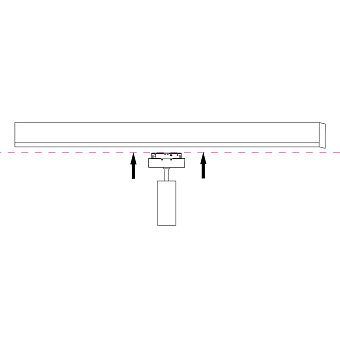 Магнитный трековый светильник Maytoni Focus LED TR019-2-7W4K-B 5,7Вт LED чёрный