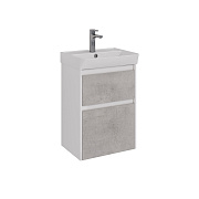 Тумба под раковину напольная LEMARK Combi LM03C50T-Beton 35х47,6х65см