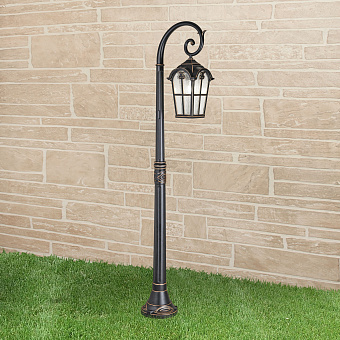 Светильник ландшафтный Elektrostandard Mira a047187 GL 1001F 60Вт IP33 E27 чёрное золото