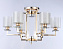 Люстра потолочная Ambrella Traditional TR4420 720Вт 6 лампочек E27