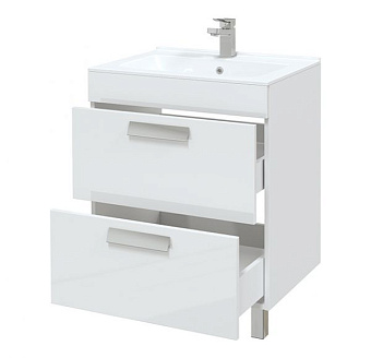 Тумба с раковиной MIRSANT Komfort УТ000046007 44х59х70см