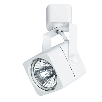 Трековый светильник Arte Lamp LENTE A1314PL-1WH 50Вт GU10 белый для однофазного трека