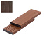 Плинтус для террасной доски LEGRO WALNUT plintus_WALNUT 2900х80х10мм