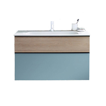 Тумба с раковиной Burgbad Fiumo SFXN102F3957FOT45G0223C0001*1 49х102х61см