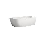 Ванна каменная SALINI SOFIA 102524MRF S-Stone матовая 170х85см пристенная