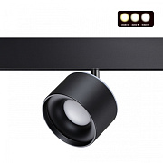 Трековый светильник Novotech FLUM 358980 15Вт LED чёрный для низковольтного трека