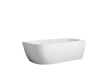 Ванна каменная SALINI SOFIA 102524MRF S-Stone матовая 170х85см пристенная