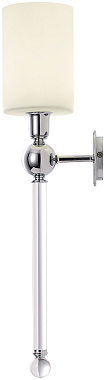 Бра CRYSTAL LUX MIRABELLA MIRABELLA AP1 CHROME/WHITE 60Вт E14
