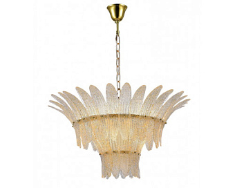 Люстра подвесная Newport 8800 8812/C gold 720Вт 12 лампочек E14
