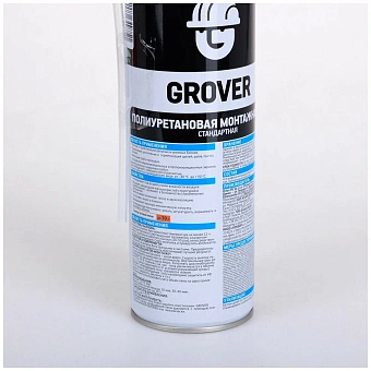 Монтажная пена Grover F30 0,5л