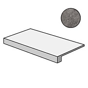 Плитка для ступеней Atlas Concord Италия Brave A1ZQ Grey Scalino 150х33см 0,495кв.м. неполированная
