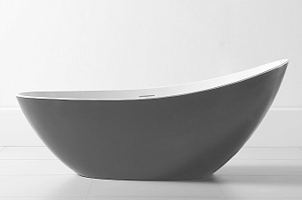 Ванна акриловая Abber AB9233G 184х79см отдельностоящая
