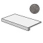 Плитка для ступеней Atlas Concord Италия Brave A1ZQ Grey Scalino 150х33см 0,495кв.м. неполированная