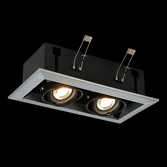 Светильник точечный встраиваемый ST Luce HEMI ST250.148.02 100Вт GU10