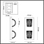 Бра Odeon MIRAGE 5030/8WL 8Вт LED