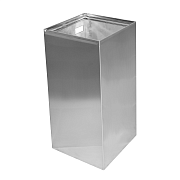 Мусорное ведро BEMETA HOTEL EQUIPMENT 101915125 хром 45л без механизма