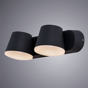 Светильник фасадный Arte Lamp CHICO A2212AL-2BK 6Вт IP54 LED чёрный
