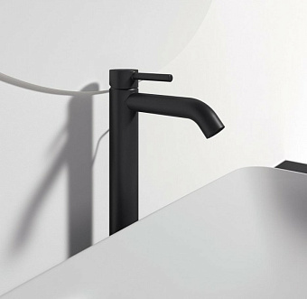 Смеситель для раковины IDEAL STANDARD CERALINE BC194XG чёрный матовый